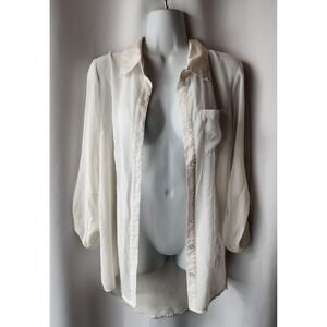 Womens‎ Rue 21 Top Large Sheer Vintage Y2K
